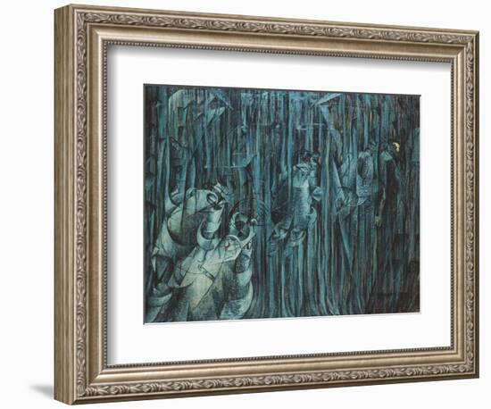 States of Mind: Those Who Stay, 1911-Umberto Boccioni-Framed Giclee Print