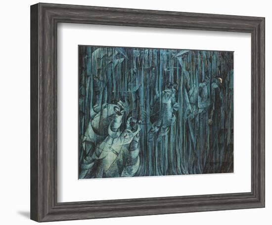 States of Mind: Those Who Stay, 1911-Umberto Boccioni-Framed Giclee Print