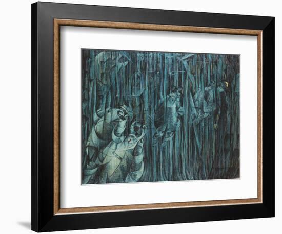 States of Mind: Those Who Stay, 1911-Umberto Boccioni-Framed Giclee Print