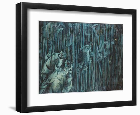 States of Mind: Those Who Stay, 1911-Umberto Boccioni-Framed Giclee Print