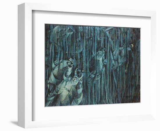 States of Mind: Those Who Stay, 1911-Umberto Boccioni-Framed Giclee Print