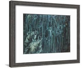 States of Mind: Those Who Stay, 1911-Umberto Boccioni-Framed Giclee Print