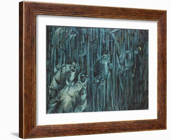 States of Mind: Those Who Stay, 1911-Umberto Boccioni-Framed Giclee Print