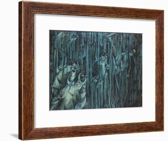 States of Mind: Those Who Stay, 1911-Umberto Boccioni-Framed Giclee Print