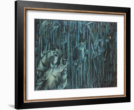 States of Mind: Those Who Stay, 1911-Umberto Boccioni-Framed Giclee Print