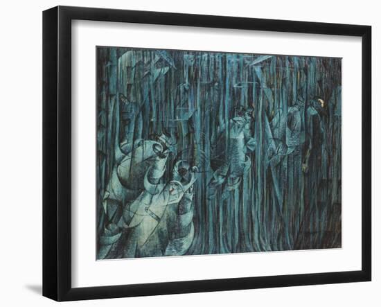 States of Mind: Those Who Stay, 1911-Umberto Boccioni-Framed Giclee Print