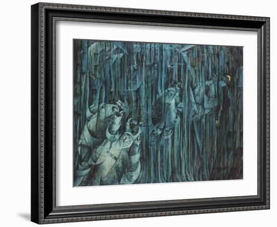 States of Mind: Those Who Stay, 1911-Umberto Boccioni-Framed Giclee Print