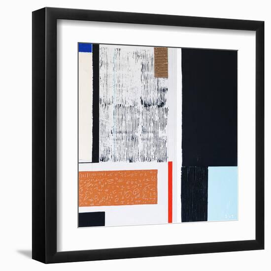 Static-Hyunah Kim-Framed Art Print