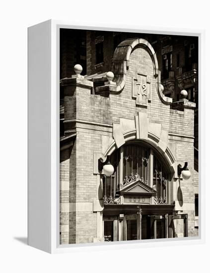 Station Entrance of 72nd Street, IRT Broadway Subway Station, Upper West Side, Manhattan, New York-Philippe Hugonnard-Framed Premier Image Canvas