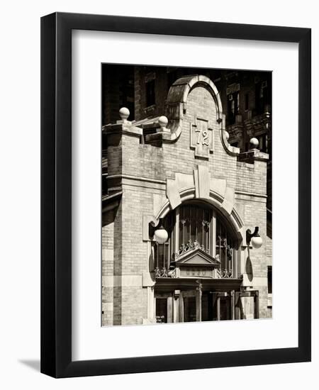 Station Entrance of 72nd Street, IRT Broadway Subway Station, Upper West Side, Manhattan, New York-Philippe Hugonnard-Framed Photographic Print