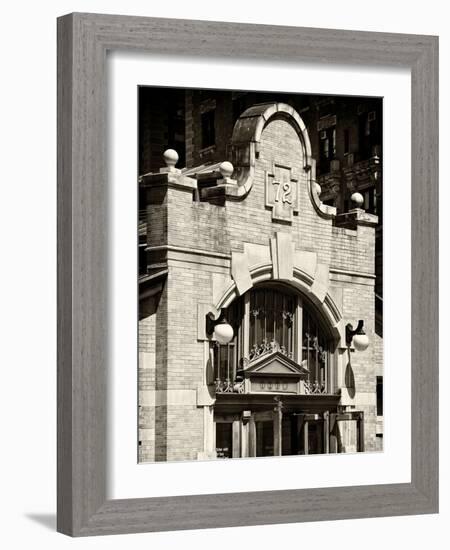Station Entrance of 72nd Street, IRT Broadway Subway Station, Upper West Side, Manhattan, New York-Philippe Hugonnard-Framed Photographic Print