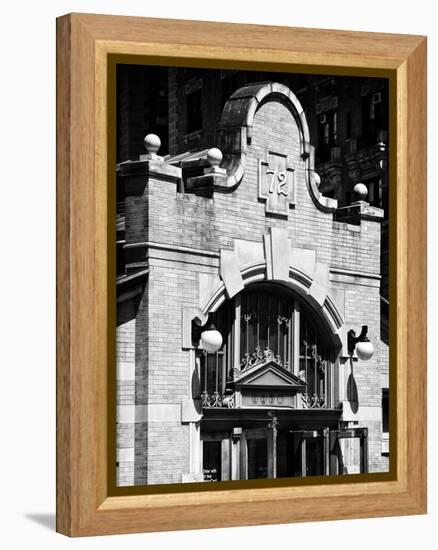 Station Entrance of 72nd Street, IRT Broadway Subway Station, Upper West Side, Manhattan, New York-Philippe Hugonnard-Framed Premier Image Canvas