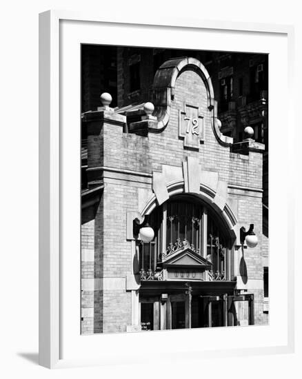 Station Entrance of 72nd Street, IRT Broadway Subway Station, Upper West Side, Manhattan, New York-Philippe Hugonnard-Framed Photographic Print