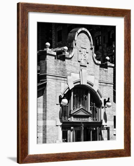 Station Entrance of 72nd Street, IRT Broadway Subway Station, Upper West Side, Manhattan, New York-Philippe Hugonnard-Framed Photographic Print