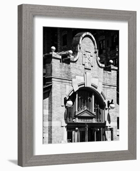 Station Entrance of 72nd Street, IRT Broadway Subway Station, Upper West Side, Manhattan, New York-Philippe Hugonnard-Framed Photographic Print