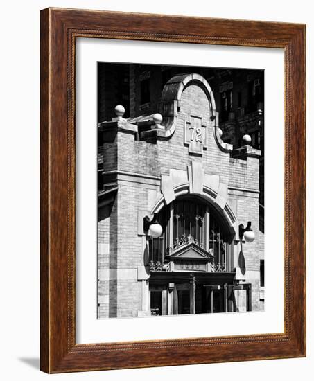 Station Entrance of 72nd Street, IRT Broadway Subway Station, Upper West Side, Manhattan, New York-Philippe Hugonnard-Framed Photographic Print