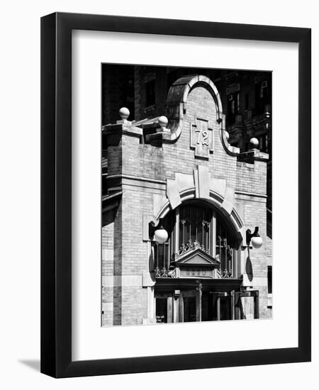 Station Entrance of 72nd Street, IRT Broadway Subway Station, Upper West Side, Manhattan, New York-Philippe Hugonnard-Framed Premium Photographic Print