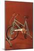 Stationary Bike, Retro-null-Mounted Art Print