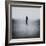 Statue Alone on Beach-Craig Roberts-Framed Photographic Print