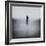 Statue Alone on Beach-Craig Roberts-Framed Photographic Print