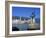 Statue and View of Old Town, Budva, the Budva Riviera, Montenegro, Europe-Stuart Black-Framed Photographic Print