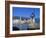 Statue and View of Old Town, Budva, the Budva Riviera, Montenegro, Europe-Stuart Black-Framed Photographic Print