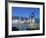 Statue and View of Old Town, Budva, the Budva Riviera, Montenegro, Europe-Stuart Black-Framed Photographic Print