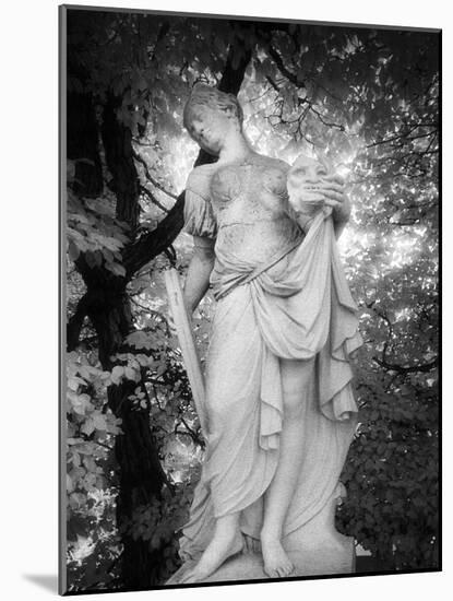 Statue at Baroque Garden, Heidenau, Germany-Simon Marsden-Mounted Giclee Print