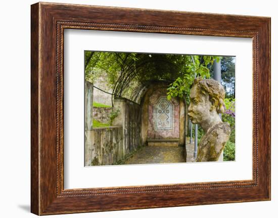 Statue at Giardino Bardini, UNESCO, Firenze, Tuscany, Italy-Nico Tondini-Framed Photographic Print