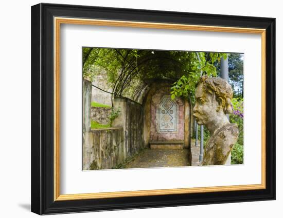 Statue at Giardino Bardini, UNESCO, Firenze, Tuscany, Italy-Nico Tondini-Framed Photographic Print