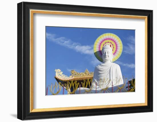 Statue at Vien Minh Pagoda, Ben Tre, Mekong Delta, Vietnam, Indochina, Southeast Asia, Asia-Ian Trower-Framed Photographic Print