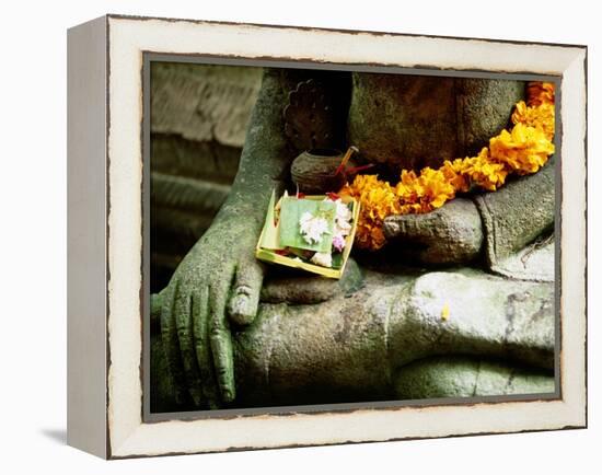 Statue, Bali, Indonesia-Angelo Cavalli-Framed Premier Image Canvas