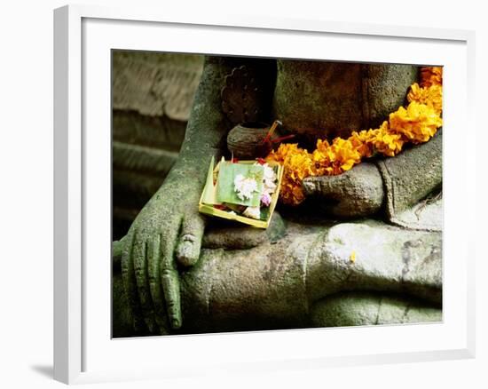 Statue, Bali, Indonesia-Angelo Cavalli-Framed Photographic Print