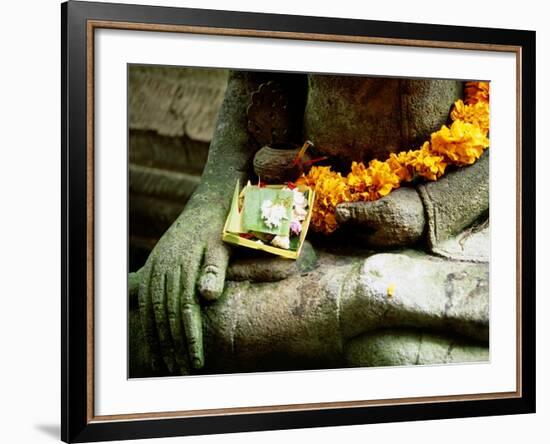 Statue, Bali, Indonesia-Angelo Cavalli-Framed Photographic Print