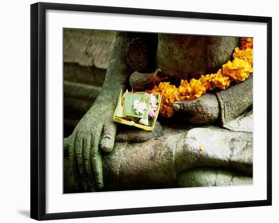 Statue, Bali, Indonesia-Angelo Cavalli-Framed Photographic Print