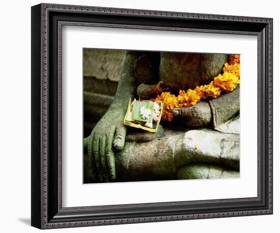 Statue, Bali, Indonesia-Angelo Cavalli-Framed Photographic Print