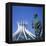 Statue before the Catedral Metropolitana, Brasilia, UNESCO World Heritage Site, Brazil-Geoff Renner-Framed Premier Image Canvas