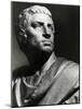 Statue Bust of Marcus Junius Brutus-null-Mounted Photographic Print