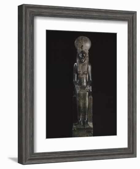 Statue de Sekhmet, déesse à tête de lionne--Framed Giclee Print