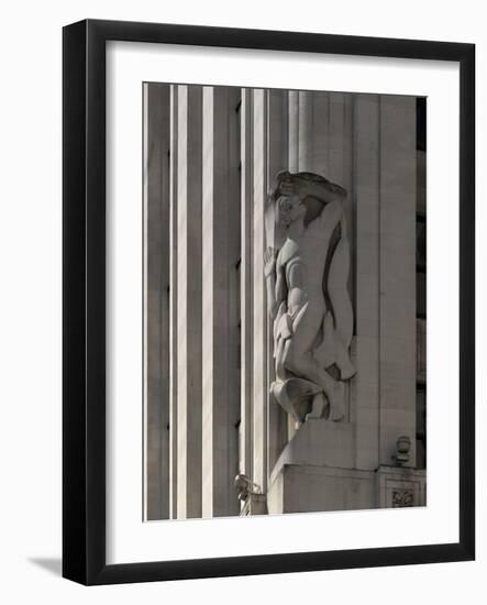 Statue Detail, London-Richard Bryant-Framed Photographic Print