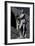 Statue in Front of Ca' Marcello Castle-null-Framed Giclee Print