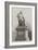 Statue in Nelson-Square-null-Framed Giclee Print