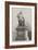 Statue in Nelson-Square-null-Framed Giclee Print