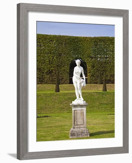 Statue in the Garden at Hampton Court Palace-Rudy Sulgan-Framed Photographic Print