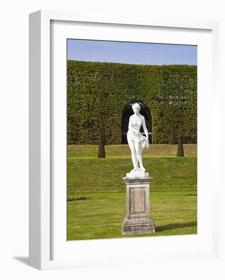 Statue in the Garden at Hampton Court Palace-Rudy Sulgan-Framed Photographic Print