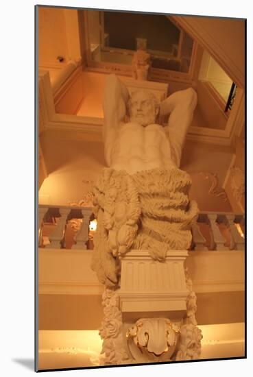 Statue, Interior of the Taleon Imperial Hotel, St Petersburg, Russia, 2011-Sheldon Marshall-Mounted Photographic Print