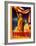 Statue Liberty Freedom-null-Framed Giclee Print