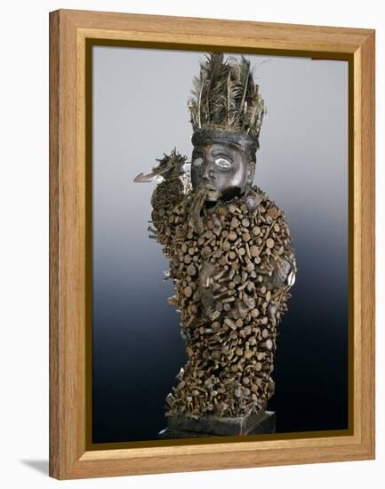 Statue magique Nkisi Nkonde-null-Framed Premier Image Canvas