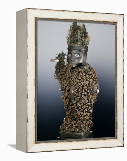 Statue magique Nkisi Nkonde-null-Framed Premier Image Canvas