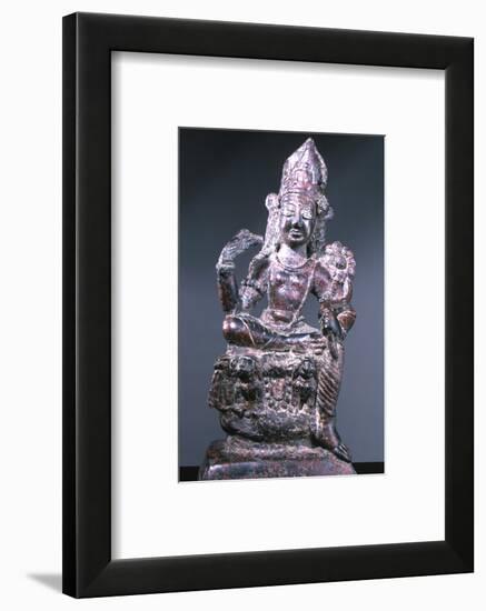 Statue of a Bodhisattva, possibly Padmapani, Swat Valley, north-west Pakistan, c8th century AD-Werner Forman-Framed Photographic Print